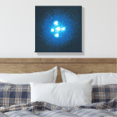 Das Einstein-Kreuz Leinwanddruck (Insitu (Schlafzimmer))