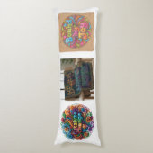 ''Das einzigartige Design der Säule' Seitenschläferkissen (Vorderseite Vertikal)