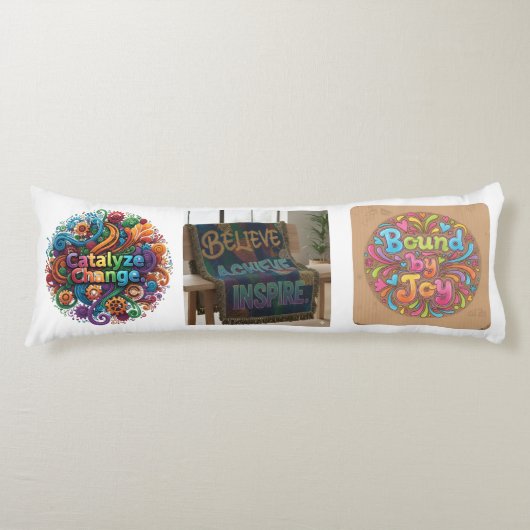 ''Das einzigartige Design der Säule' Seitenschläferkissen (Vorderseite)