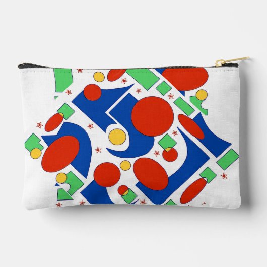 Das einzigartige Muster des universellen Beutels Zubehörtasche (Rückseite)