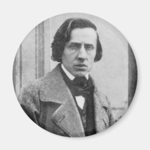 Das einzige bekannte Foto von Frederic Chopin Magnet