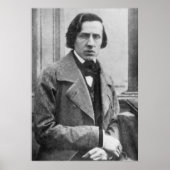 Das einzige bekannte Foto von Frederic Chopin Poster (Vorne)
