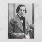 Das einzige bekannte Foto von Frederic Chopin Postkarte (Vorderseite)