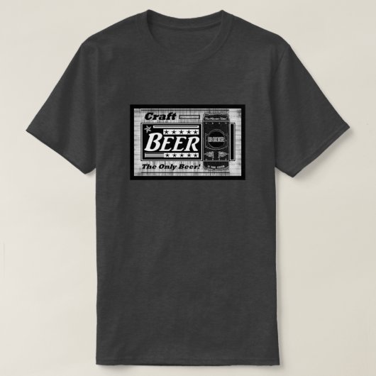 Das einzige Bier des Handwerks T-Shirt (Design vorne)
