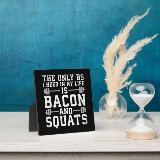 Das einzige BS, das ich brauche, sind Bacon und Sq Fotoplatte (InSitu)