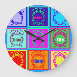 Das einzige Design des Zeitalters Große Wanduhr