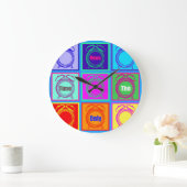 Das einzige Design des Zeitalters Große Wanduhr (Zuhause)