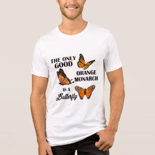 Das einzige gute orangefarbene Monarch-T-Shirt ist Tri-Blend Shirt