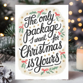 Das einzige Paket, das ich zu Weihnachten Kokett G