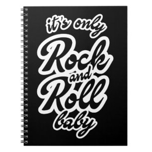Das einzige Rock and Roll Baby Notizblock