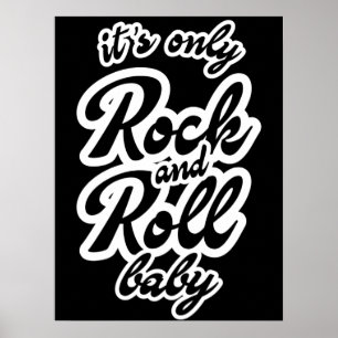 Das einzige Rock and Roll Baby Poster