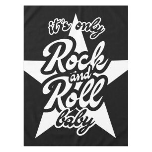 Das einzige Rock and Roll Baby Tischdecke