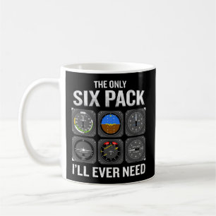Das einzige Sechserpaket, das ich als Pilot-Aviato Kaffeetasse