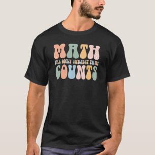 Das einzige Thema, das mathematisch zählt, ist die T-Shirt