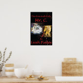 Das einzige und nur Mr. C. Poster. Poster (Küche)