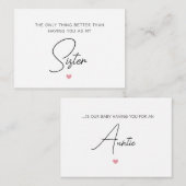 Das Einzige, was besser ist, als dich zu haben, Sc Mitteilungskarte (Vorne/Hinten)