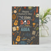 Das Einzige, was besser ist als du als mein Vater Einladung (Stehend Vorderseite)