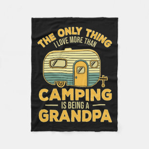 Das Einzige, was ich Liebe mehr als Camping ist, i Fleecedecke