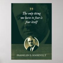 Das Einzige, was wir fürchten müssen, ist die Angs