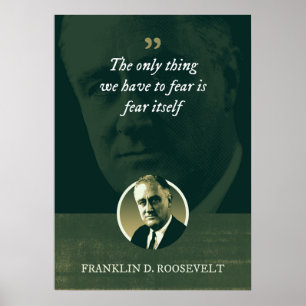 Das Einzige, was wir fürchten müssen, ist die Angs Poster