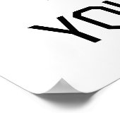 Das einzige Workout, das Sie bedauern Poster (Ecke)