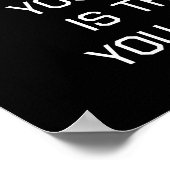 Das einzige Workout, das Sie bedauern Poster (Ecke)