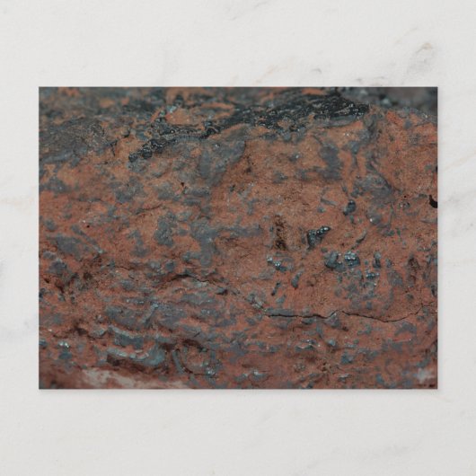 Das Eisenerz Hematite Postkarte (Vorderseite)
