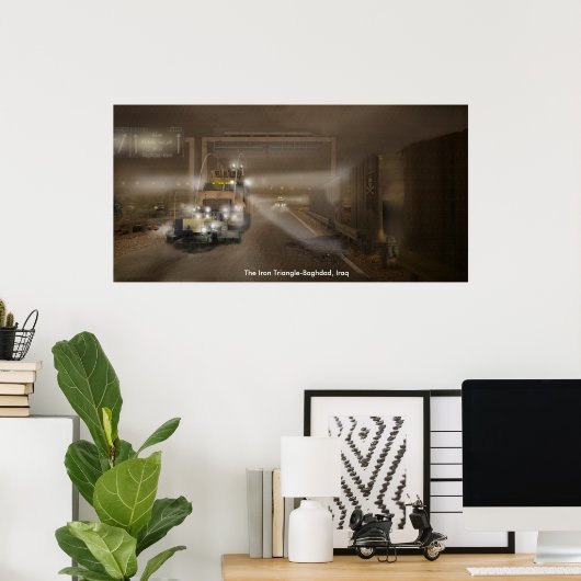 Das eiserne Dreieck Poster (Heimbüro)