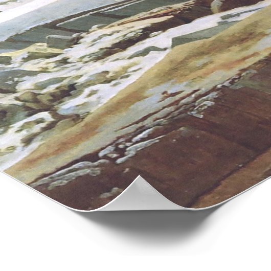 Das Eismeer Poster (Ecke)