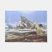 Das Eismeer (von Caspar David Friedrich) Fußmatte (Vorderseite)