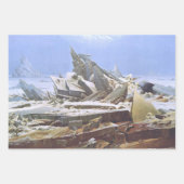 Das Eismeer (von Caspar David Friedrich) Geschenkpapier Set (Vorderseite 2)