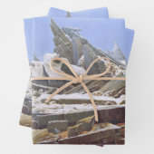 Das Eismeer (von Caspar David Friedrich) Geschenkpapier Set (Beispiel)