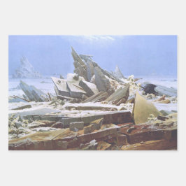 Das Eismeer (von Caspar David Friedrich) Geschenkpapier Set
