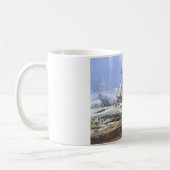 Das Eismeer (von Caspar David Friedrich) Kaffeetasse (Links)