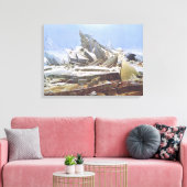 Das Eismeer (von Caspar David Friedrich) Leinwanddruck (Insitu (Wohnzimmer))