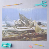 Das Eismeer (von Caspar David Friedrich) Seidenpapier (Basteln)