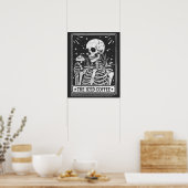 Das Eistotelkaffee zu Halloween-Coffee Lover Poster (Küche)