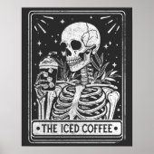 Das Eistotelkaffee zu Halloween-Coffee Lover Poster (Vorne)