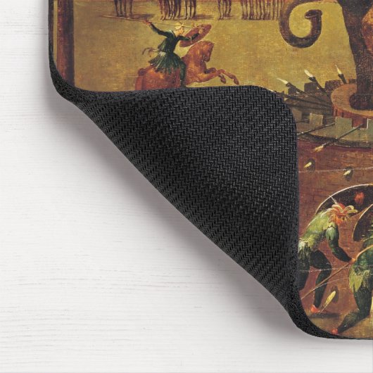 Das Elefant-Karussell Mousepad (Ecke)