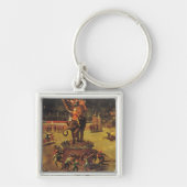 Das Elefant-Karussell Schlüsselanhänger (Vorne)