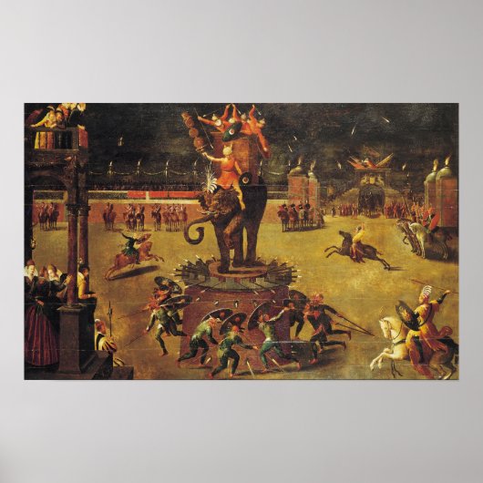 Das Elefantenkarussell Poster (Vorne)