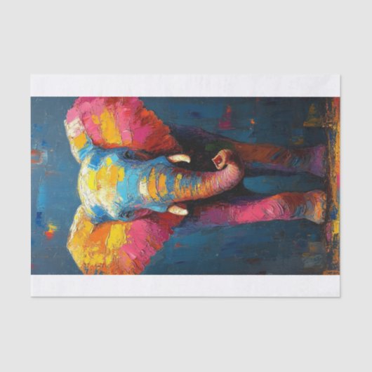 Das ElefantenLyfe11 Seidenpapier (Vorderseite)