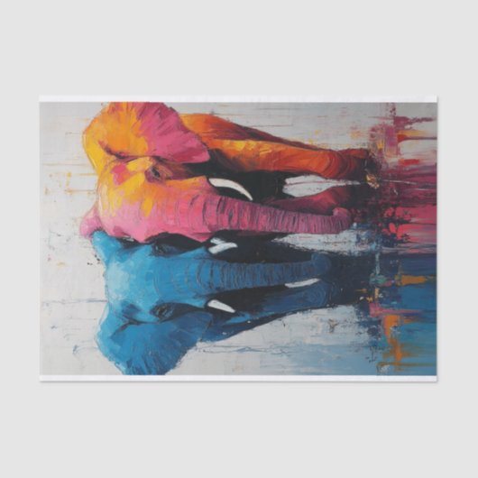 Das ElefantenLyfe13 Seidenpapier (Vorderseite)