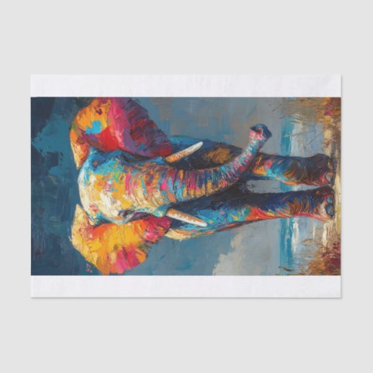 Das ElefantenLyfe5 Seidenpapier (Vorderseite)