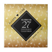 Das elegante 27. Musikfestival Fliese (Vorderseite)