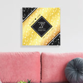 Das elegante 27. Musikfestival Leinwanddruck (Insitu (Wohnzimmer))