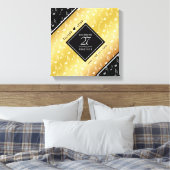 Das elegante 27. Musikfestival Leinwanddruck (Insitu (Schlafzimmer))