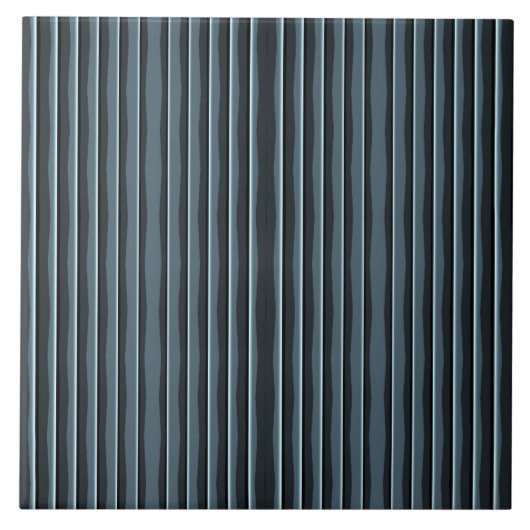 Das elegante Design der einfachen, schwarzen Flies Fliese (Vorderseite)