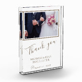 Das elegante Foto danken Ihnen (Links)