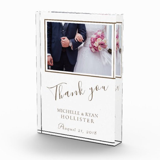 Das elegante Foto danken Ihnen (Rechts)